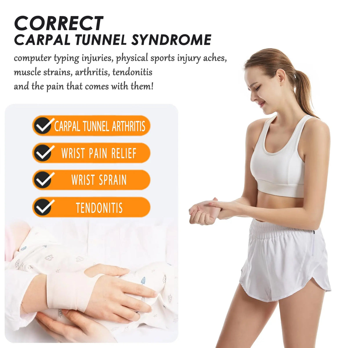 SmashFlex Adjustable Wrist Brace